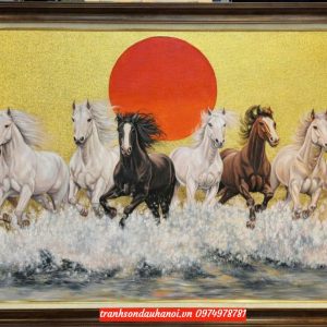 Tranh mã đáo thành công đẹp nhất SN57