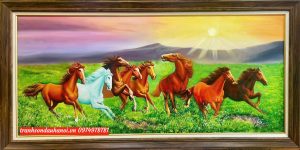 tranh mã đáo thành công trên cỏ SN107