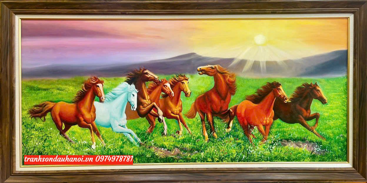 tranh mã đáo thành công trên cỏ SN107